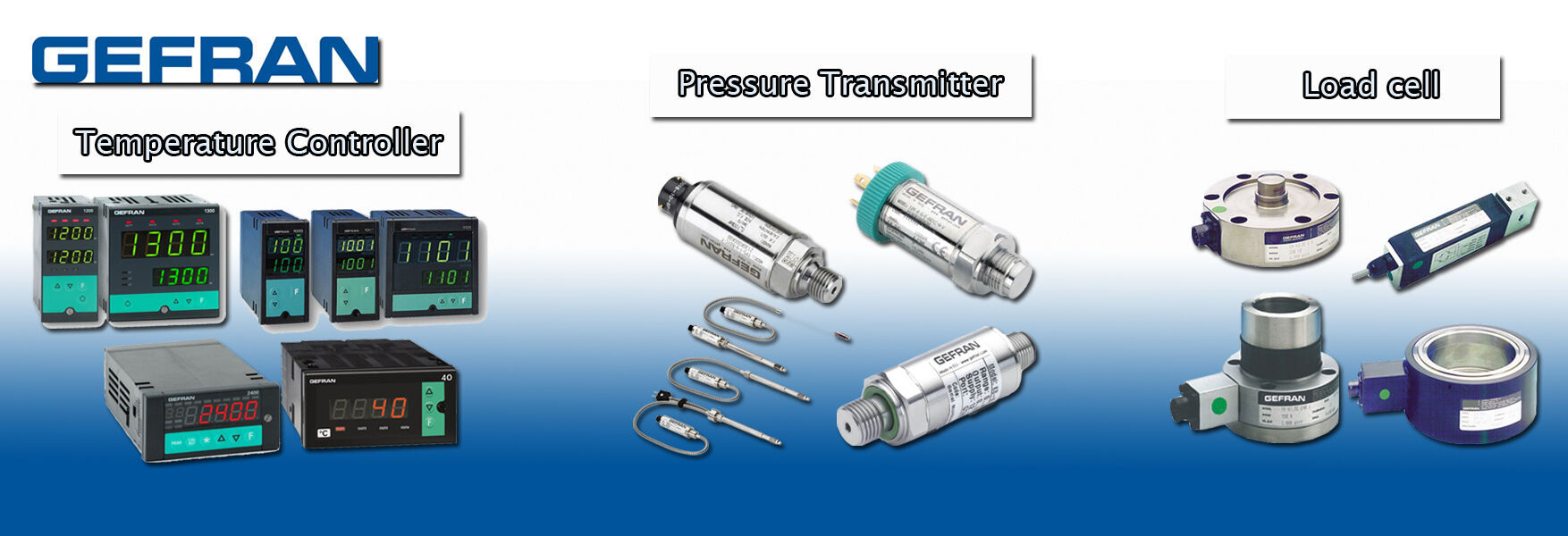 GEFRAN,Temp,Pressure Transmiter,Load Cell